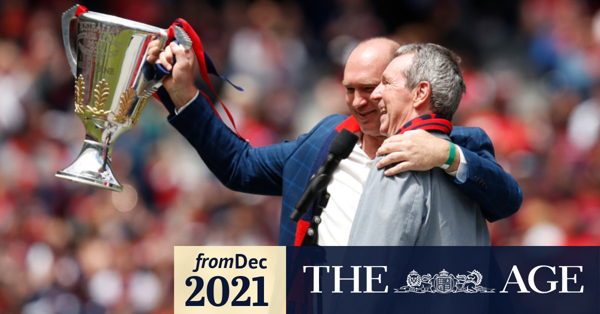 Melbourne Greats On Hand As Demons Fans Flock To See Team Lift Cup